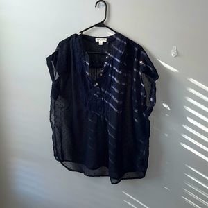 XL BLUE BLOUSE OUTFIT JPR